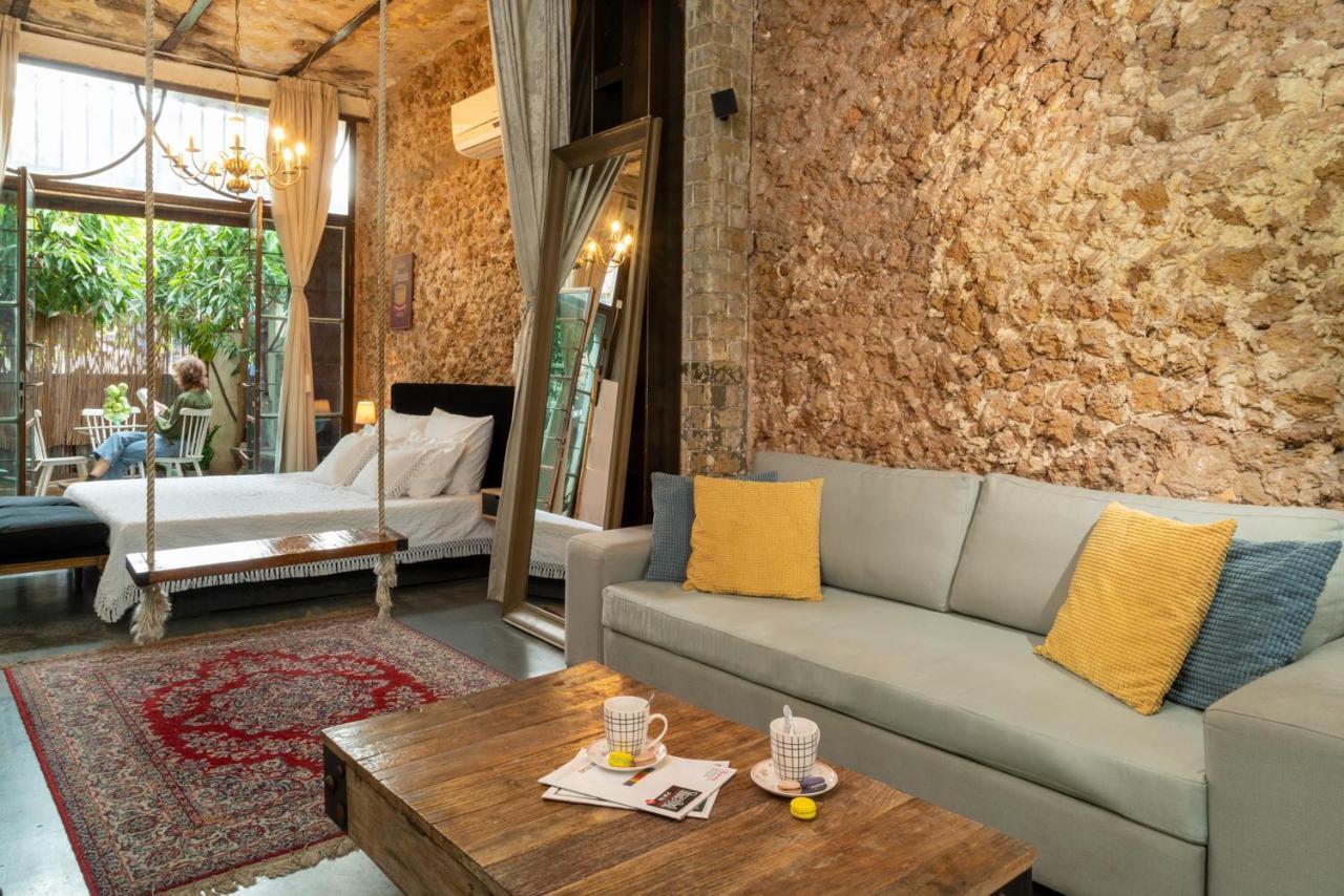 Trieste Neve Tzedek Boutique Suites Tel Aviv Buitenkant foto